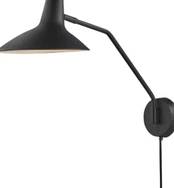 Online DARCI VÆG E14 SORT Væglamper