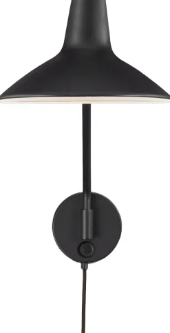 Online DARCI VÆG E14 SORT Væglamper