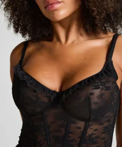 Dame Hunkemöller Sexet Lingeri>Darcy Non-Padded Underwired Longline Bra
