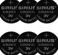 Discount DecoPower CR2032, 6stk sæt Elektronik|Elektriske Julelys