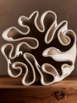 Dedali Vase - H18 - Off-white-Ferm Living