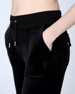 Discount Del Ray Classic Velour Pant Pocket Design Dame Sweatshirts & Sweatpants