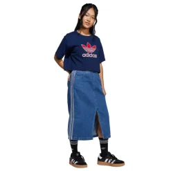 Denim Nederdel-adidas Discount