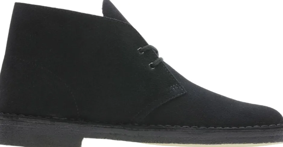 Outlet Desert Boot Black Sde, G, 7 Støvler