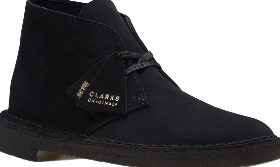 Outlet Desert Boot Black Sde, G, 7 Støvler