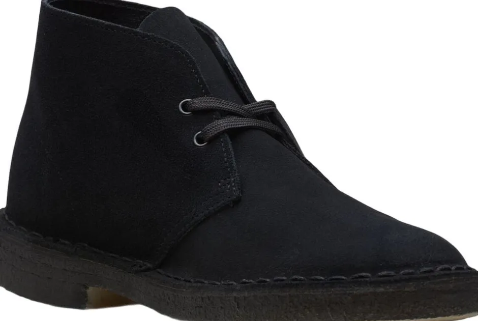 Outlet Desert Boot Black Sde, G, 7 Støvler