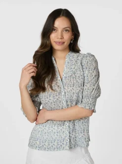 Dame Neo Noir Bluser & Skjorter>Diana Misty Floral Blouse