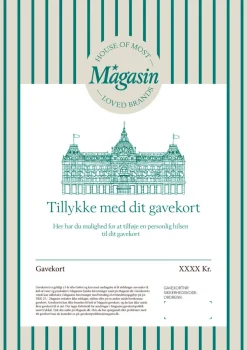 Magasin Gavekort>Digitalt Gavekort