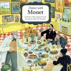 Børn New Mags Spil & Puslespil>Dinner with Monet
