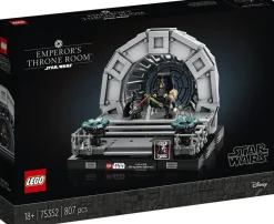 Diorama m/ Kejserens tronsal 75352-Star Wars Hot