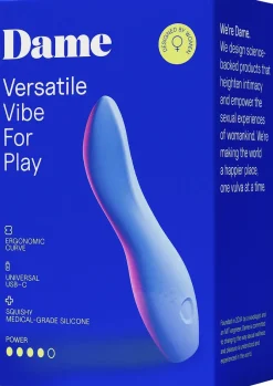 Dip 2 Versatile Vibrator Periwinkle-Dame Products Online