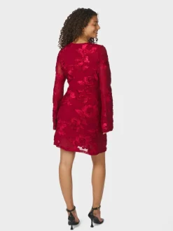 Dame Neo Noir Kjoler>Dirina Big Flower Mesh Dress