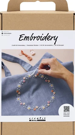 Børn Creativ Company Kreativitet>DIY Kit Broderi, Mulepose