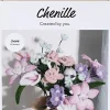 Hot DIY Kit Chenilleblomster, Blomster Børn Kreativitet