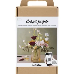 Børn Creativ Company Kreativitet>DIY Kit Crepepapir, Buket, Stræk/crepe: 180%