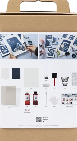 Børn Creativ Company Kreativitet>DIY Kit Cyanotypi
