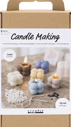 Børn Creativ Company Kreativitet>DIY Kit Lysstøbning, Bubble soyalys