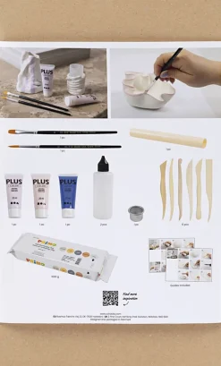 Børn Creativ Company Kreativitet>DIY Kit Modellering, Krukker og vaser