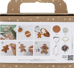 Sale DIY Kit Modellering, Småkagefigurer Børn Kreativitet