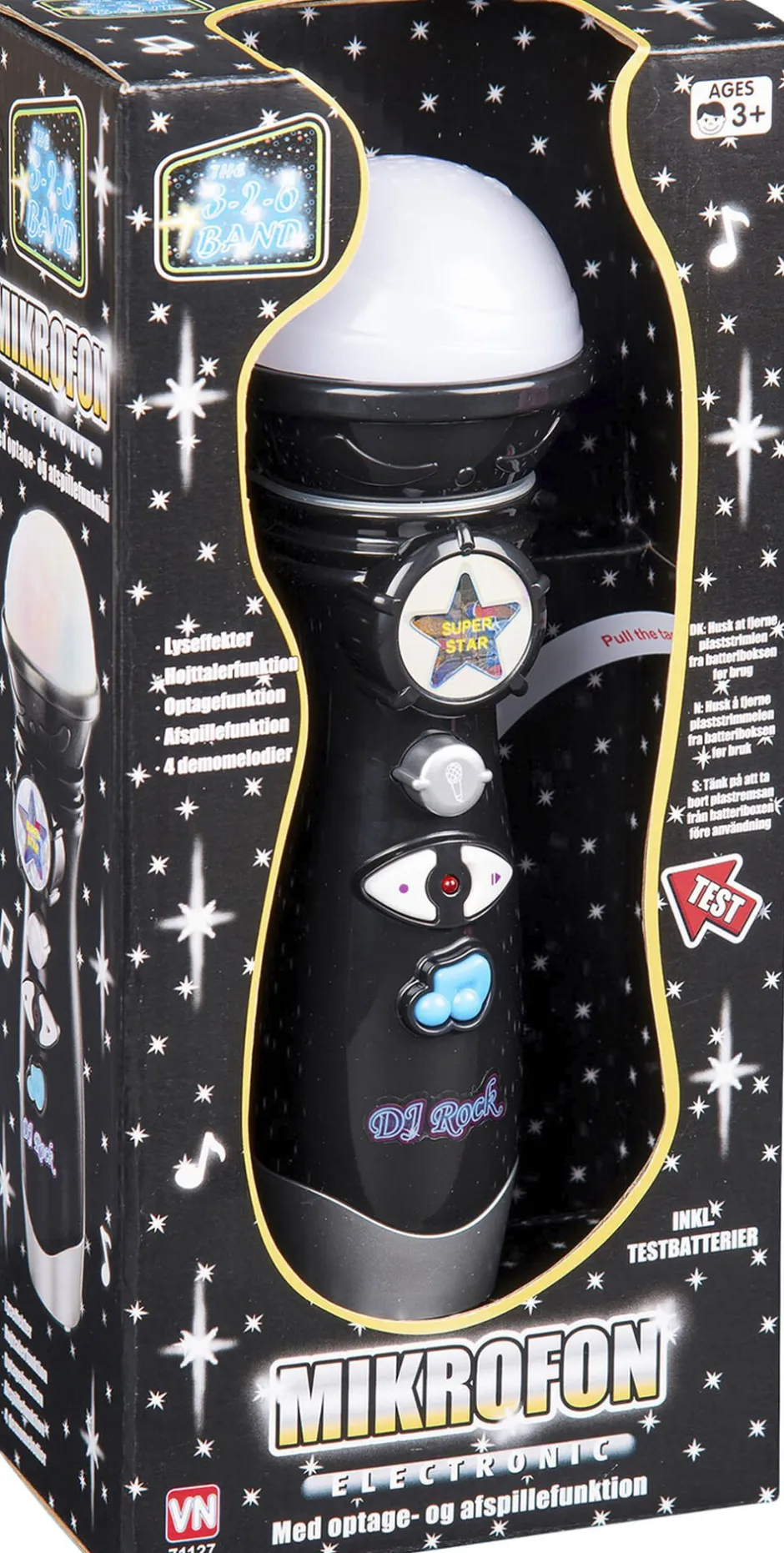 New DJ MIC mOPTAG-LYD BOY Børn Rolleleg & Musik