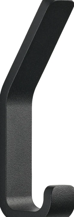 Hot Dobbeltknag Rim 11,5cm Black Knager & Knagerækker