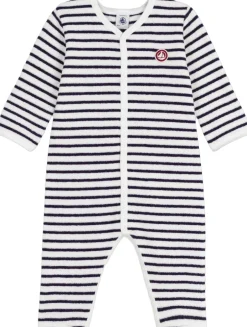 Børn Petit Bateau Heldragter>DORS BIEN SANS PIEDSMIL/SO3M