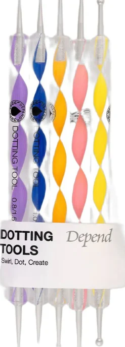 Discount Dotting Tool 5 psc. Negle