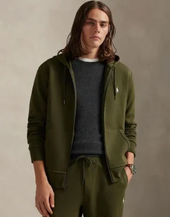 Polo Ralph Lauren Sweatshirts>Double-Knit Full-Zip Hoodie