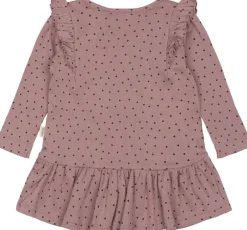 Dress L/S Frill Modal heart-PETIT PIAO