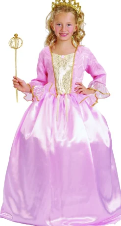 Dronning Superflot kjole Inkl diadem/krone-RIO Hot