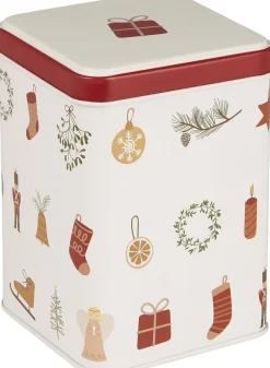 Ib Laursen Opbevaring>Dåse m/juleikoner My Nostalgic Christmas
