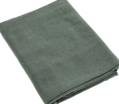 Dug 270 x 140 cm Forest green 100% ny bomuld-Bastian Outlet