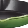 Dyb Stegepande i støbejern 26 cm Bamboo Green-Le Creuset Best