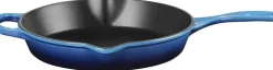 Dyb Stegepande i støbejern 26cm Azure Blue-Le Creuset Hot