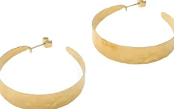 Dame My Jewellery Smykker|Smykker>Earrings hammered hoops