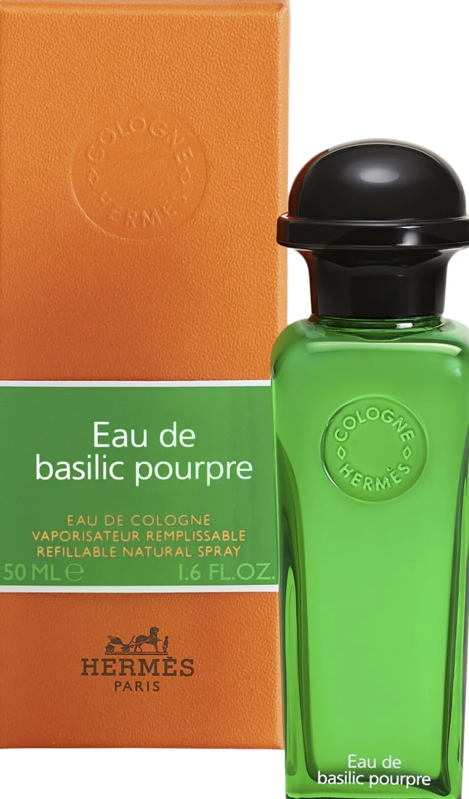HERMÈS Eau De Cologne>**EAU DE BASILIC POURPRE NATURAL SP