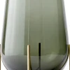Echasse Vase, M, Smoke/Brushed Bras-Audo Copenhagen New