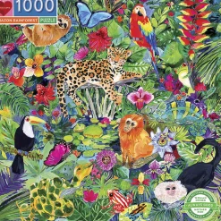 Online - Puslespil 1000 brk - Amazonas regnskov Børn Spil & Puslespil