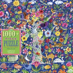 Børn eeBoo Spil & Puslespil>- Puslespil 1000 brk - Livets træ