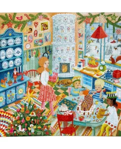 Børn eeBoo Spil & Puslespil>- Puslespil 1000 brk - Swedish Holiday Kitchen