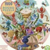 Børn eeBoo Spil & Puslespil>- Rundt puslespil 1000 brk - Blomsterbuket