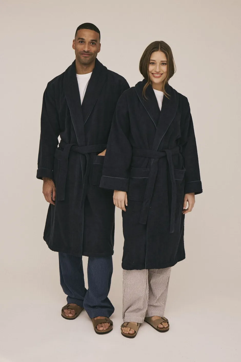 Dame Magasin du Nord Collection Morgenkåber|Morgenkåber & Kimonoer>Egypt rope t. eclipse w/piping