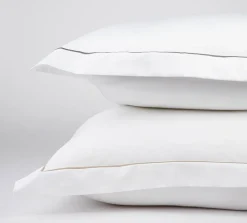 Egyptisk sengesæt med broderet stikning-Magasin du Nord Collection Discount