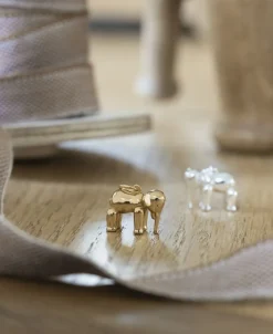 Elefanten i 18 karat forgyldt sølv med kæde-Kay Bojesen Jewelry Sale