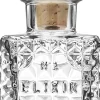 New Elixir No1 flaske med skænkeprop kvadrat 10 cl. Bar & Vin