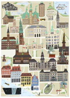 Clearance Emma Forsberg - Ode to Copenhagen Plakater & Rammer