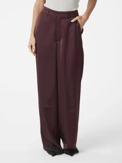 Dame Neo Noir Bukser>Emmett Heavy Sateen Pants