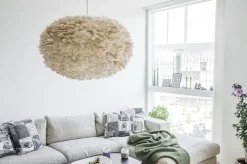 Outlet Eos Large Light Brown Ã 65 cm Lampeskærme