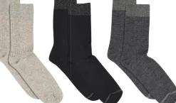 Online Erina wool rib socks - 3-pack Dame Uldundertøj