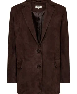 Dame Magasin du Nord Collection Blazere & Veste>Esi 2 LWG - 100% Suede Blazer